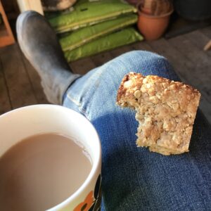 Nutty flapjack recipe